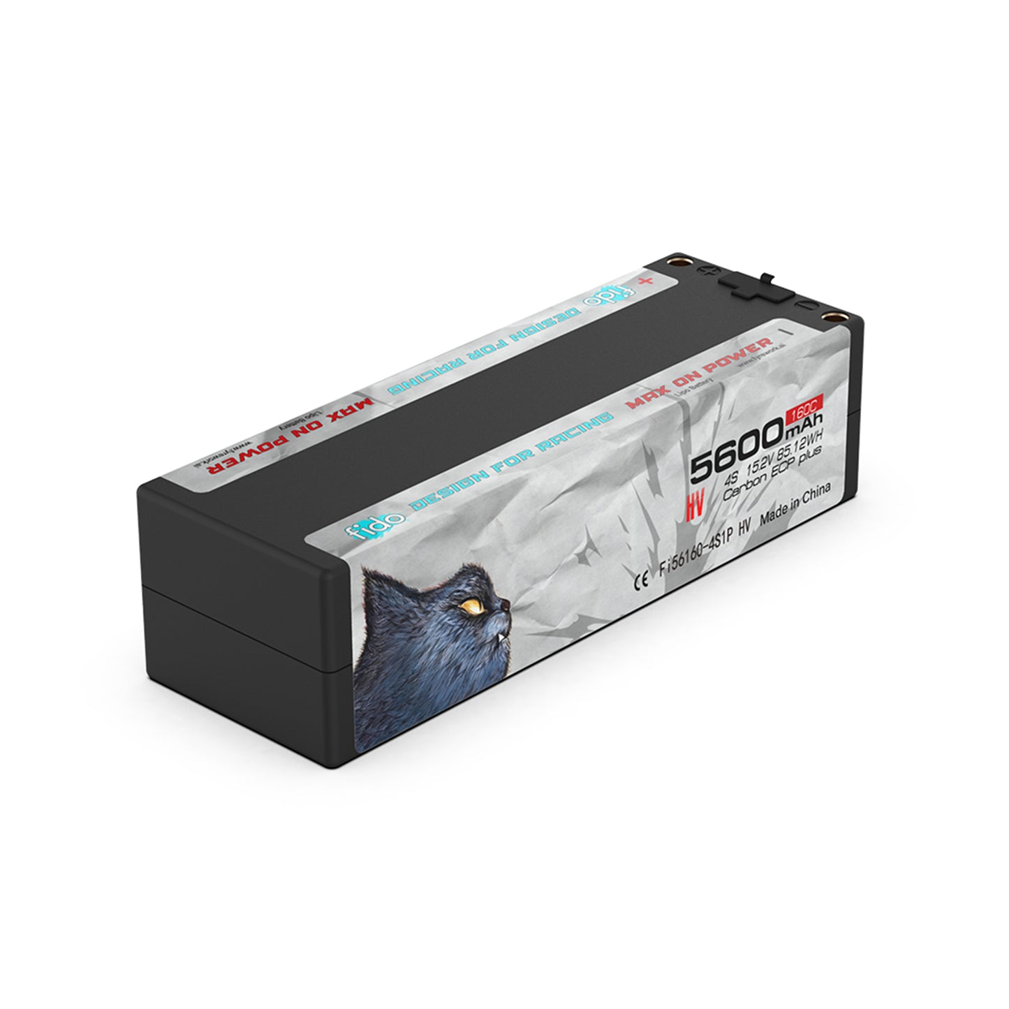Fi56160-4S1P HV Fido RC Racing Lipo Battery 5600mAh 15.2V LCG pack
