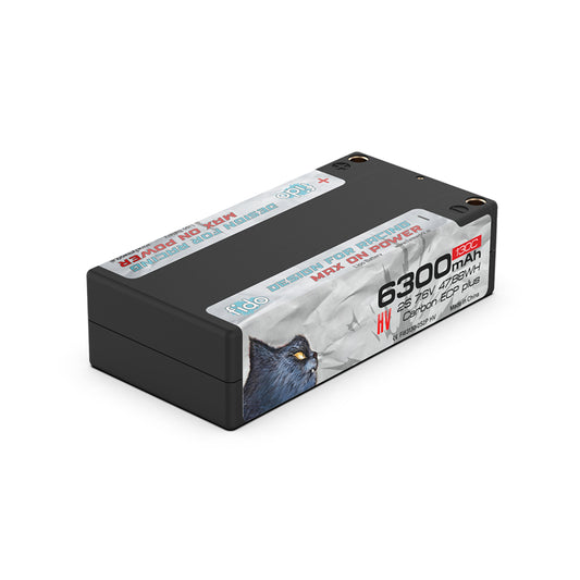 Fi63130-2S2P HV  Fido RC Racing Lipo Battery HV 6300mAh 7.6V Shorty Pack HV