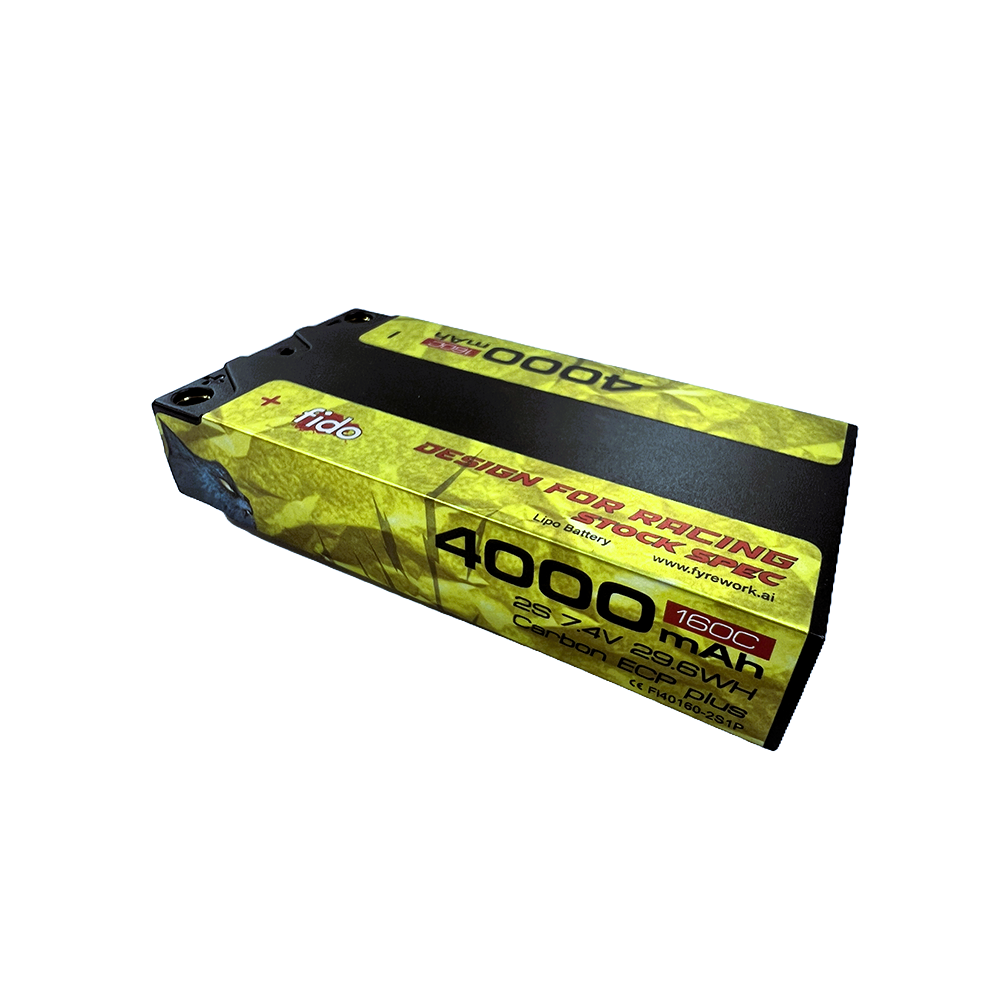 Fi40160-2S1P 4000mAh 7.4V 2S ULCG super low IR shorty pack