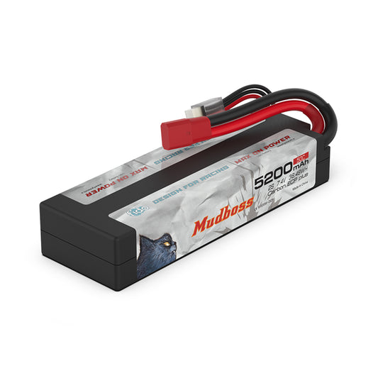 Fi52050-2S2P Fido RC Racing Lipo Battery 5200mAh  7.4V mudboss Pack