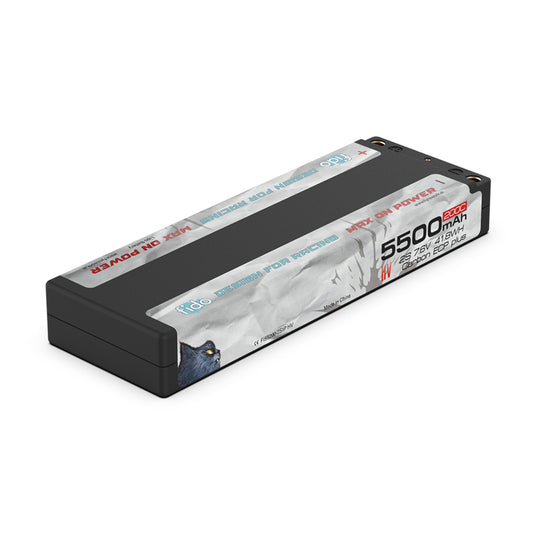 Fi55200-2S1P HV Fido RC Racing Lipo Battery 5500mAh  7.6V Stick Pack Ultra LCG