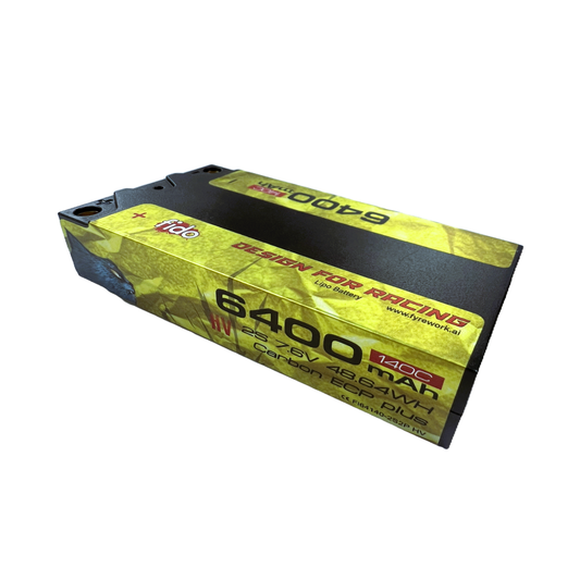 Fi64140-2S2P HV 6400mAh 7.6V shorty pack HV