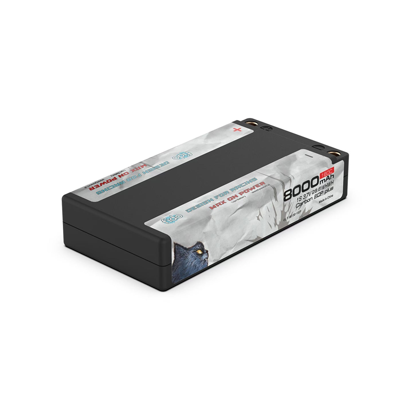 Fi80160-1S2P 8000mAh 3.7V 1S 1/12 Stock Pack