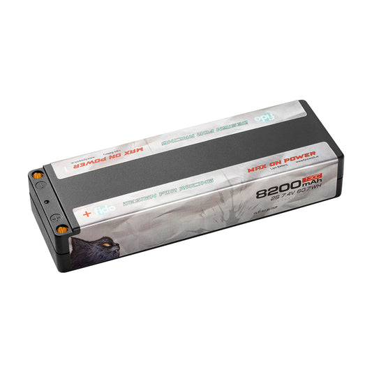 Fi82130-2S2P Fido RC Racing Lipo Battery 8200mAh 7.4V Stick Pack